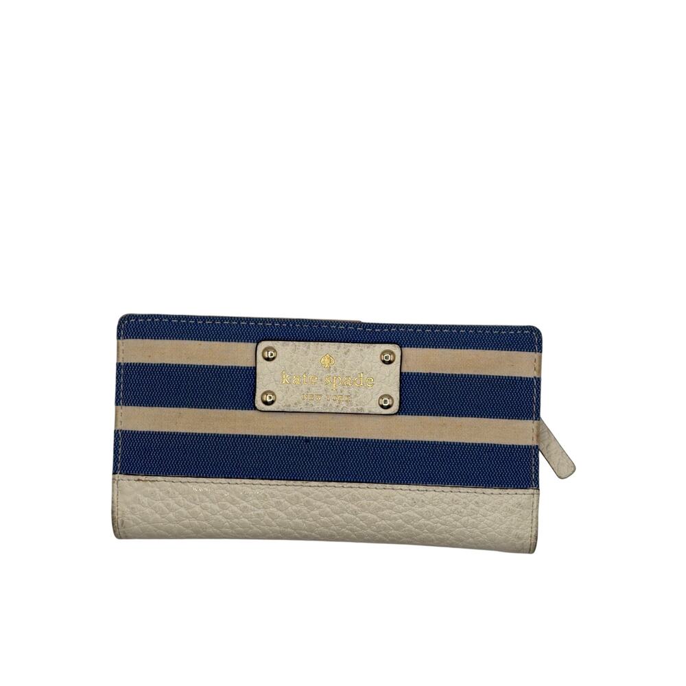 ⭐️ Kate Spade Nautical Coastal Wallet Preppy. Designer